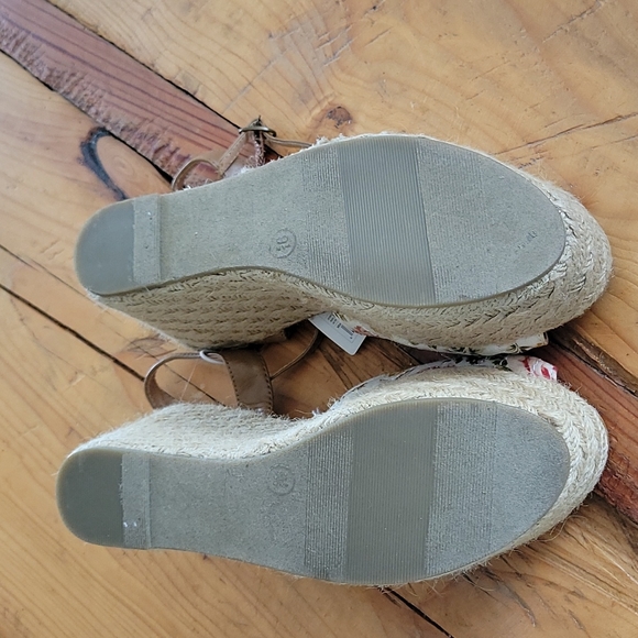 Xhileration chunky wedge espadrille opentoe sandal - Picture 10 of 12